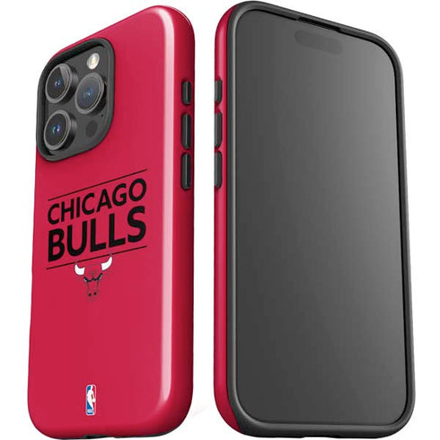 NBA Chicago Bulls Standard - Red iPhone 16 Pro Impact Case